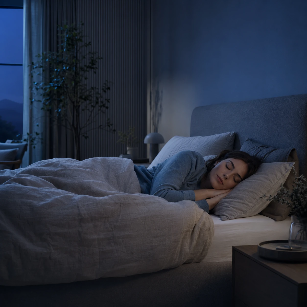 Sleep Support supplement concept