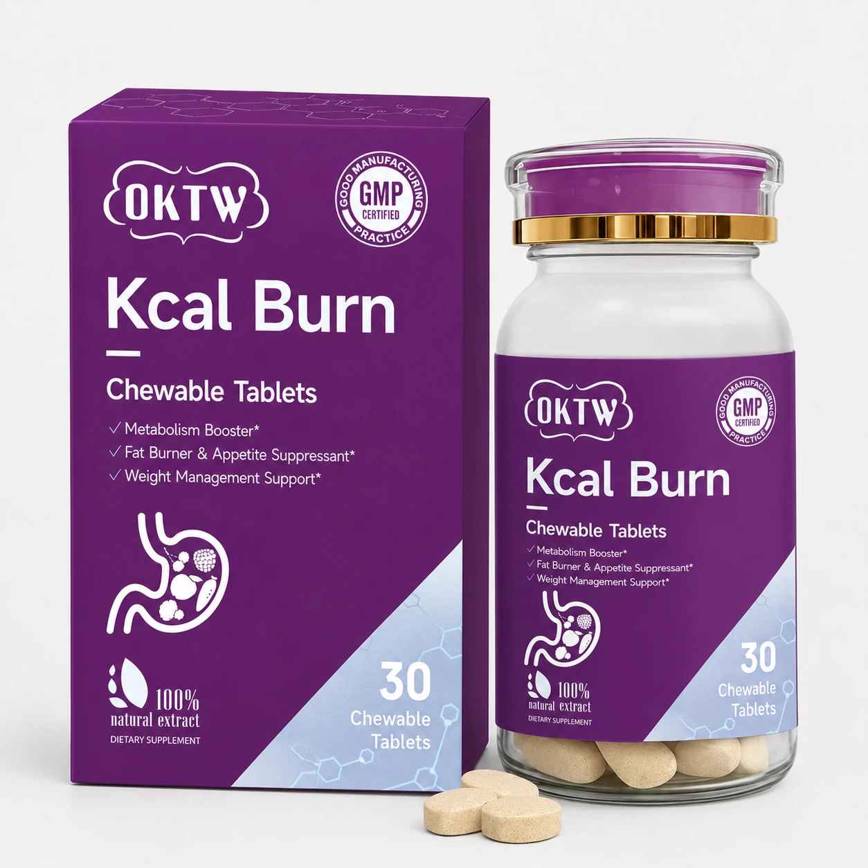 OKTW Kcal Burn Chewable Tablets