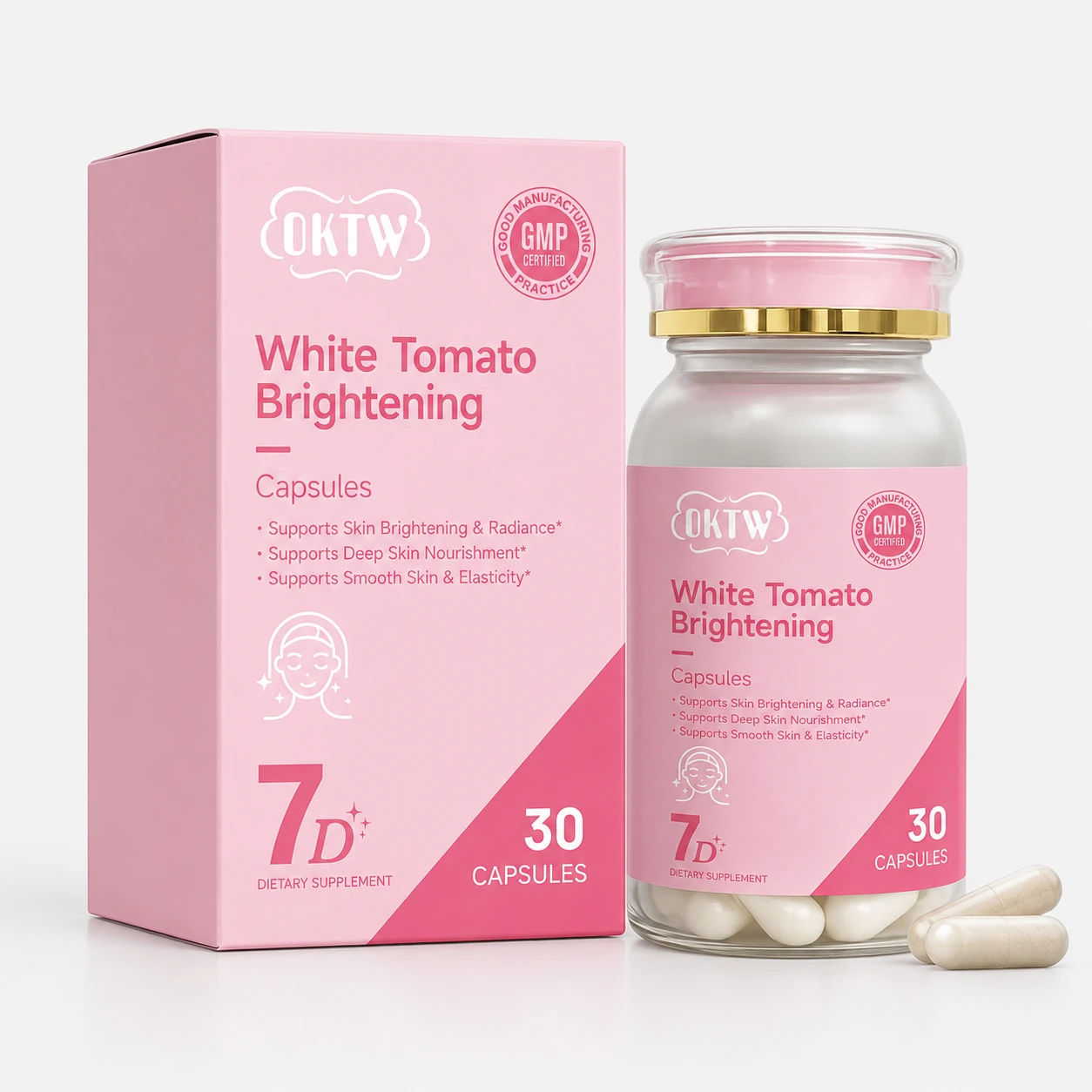 OKTW White Tomato Brightening Capsules