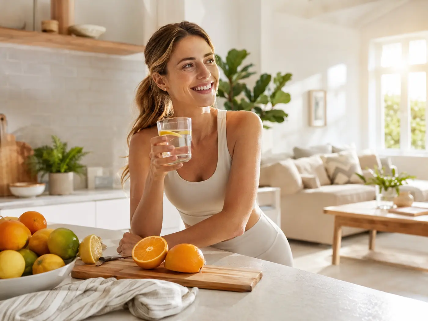 Immunity & Daily Wellness lifestyle concept